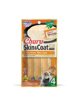 Inaba Cat Churu Skin&Coat Pollo 56g