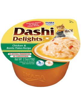 Inaba Cat Dashi Delights Pollo e Bonito 70g