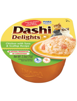 Inaba Cat Dashi Delights Pollo Con Tonno e...