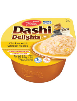 Inaba Cat Dashi Delights Pollo e Formaggio 70g