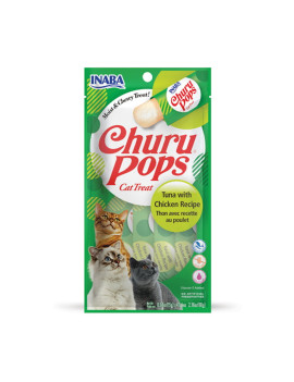 Inaba Cat Churu Pops Tonno Con Pollo 60g