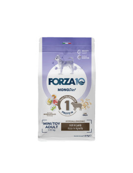 Forza10 Dog Mini e Toy Diet Ricco in Agnello 1,5Kg