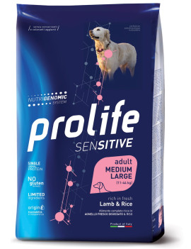 Prolife Dog Sensitive Adult Lamb and Rice...