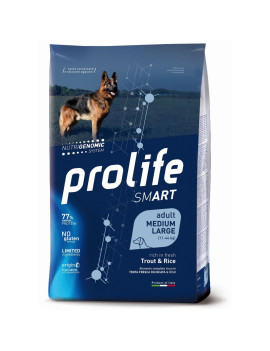 Prolife Dog Smart Adult Trota e Riso Medium...