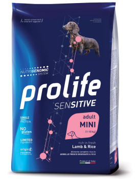 Prolife Dog Sensitive Adult Lamb and Rice Mini 7Kg
