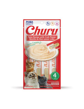 Inaba Cat Churu Tonno e Granchio 56g