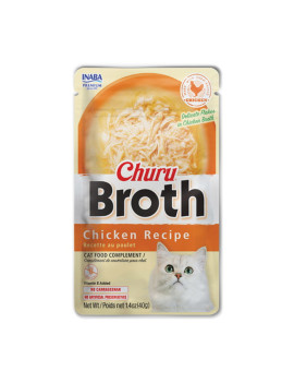 Inaba Cat Churu Broth Pollo 40g
