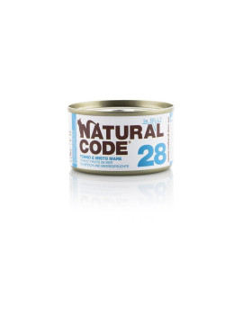 Natural Code Cat 28 Tonno e Misto Mare 85g