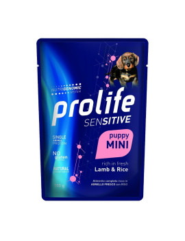 Prolife Dog Sensitive Puppy Mini Agnello e Riso...