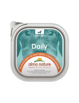 Almo Dog Daily Vitello e Carote 100g