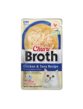 Inaba Cat Churu Broth Pollo e Tonno 40g