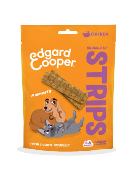 Edgard & Cooper Dog Strips Pollo 75g
