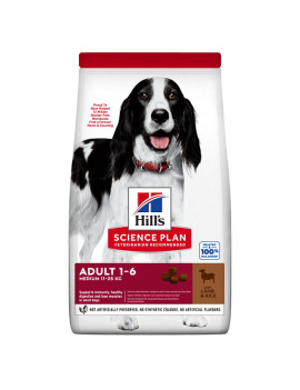 HILL'S SCIENCE PLAN Dog Adult Medium Agnello e...