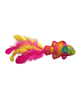 Kong Cat Tropic Fish Toy Pink