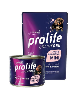 Prolife Dog Sensitive Puppy Maiale e Patate...