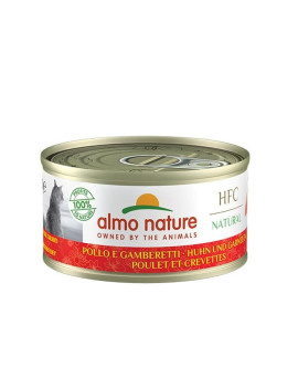 Almo Cat Hfc Natural Pollo e Gamberetti 70g