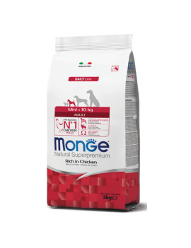Monge Natural Superpremium Dog Adult Mini Ricco...