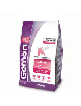 Gemon Cat Kitten con Pollo e Riso 2Kg